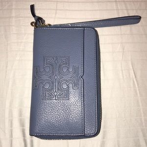 Tory Burch Leather Wallet/Wristlet (New)